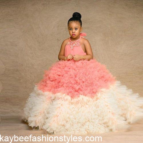 Latest Birthday Gown Styles for Baby Girls in Nigeria