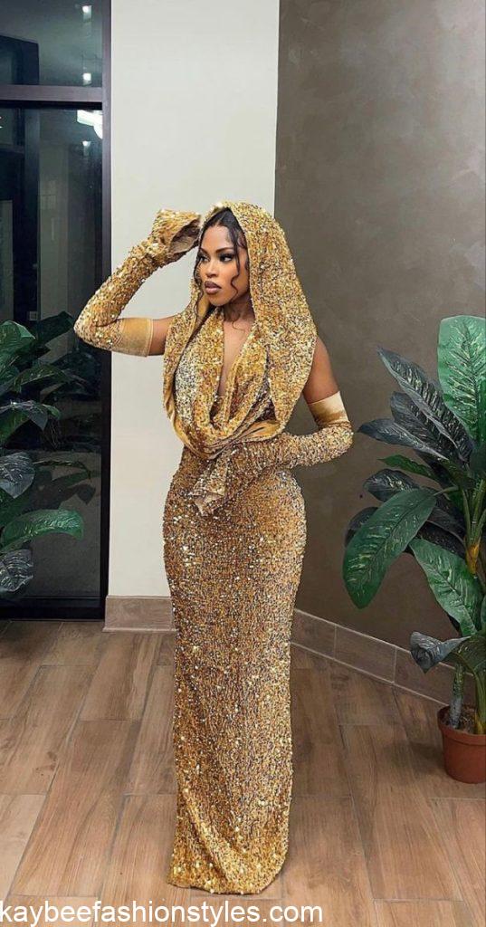 Latest Birthday Gown Styles for Ladies in Nigeria