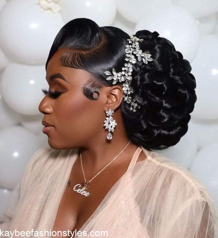 Latest Nigerian Bridal Hairstyles