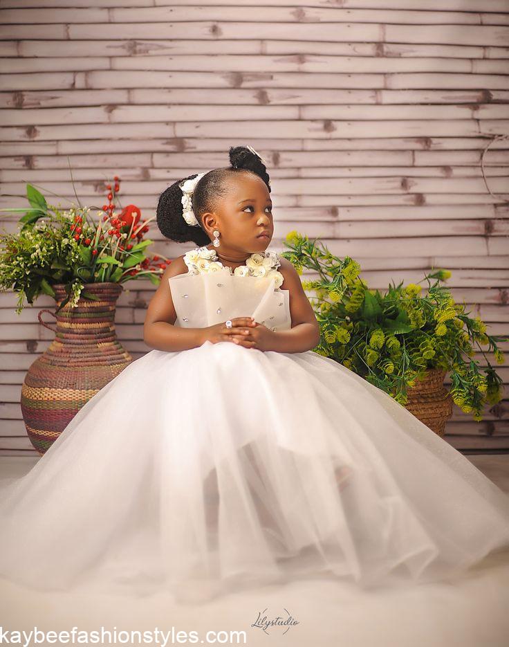 Latest Birthday Gown Styles for Baby Girls in Nigeria