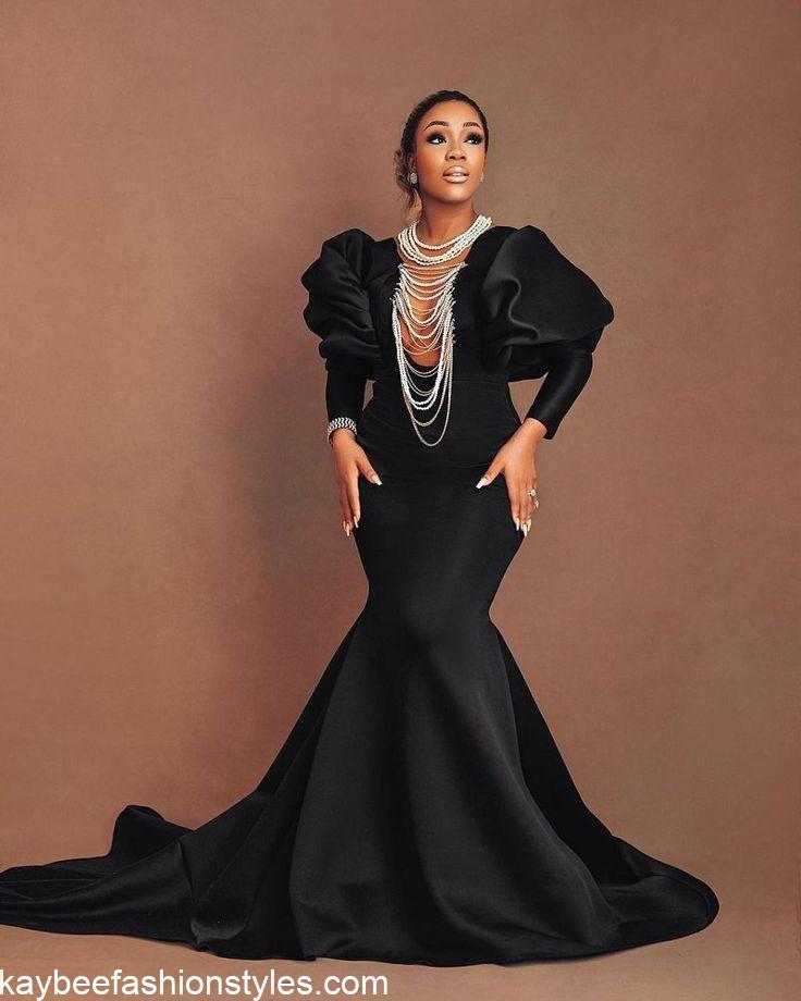 Latest Birthday Gown Styles for Ladies in Nigeria