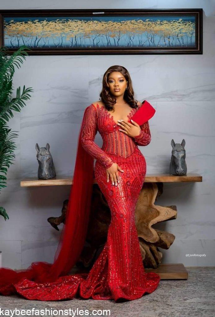 Latest Birthday Gown Styles for Ladies in Nigeria