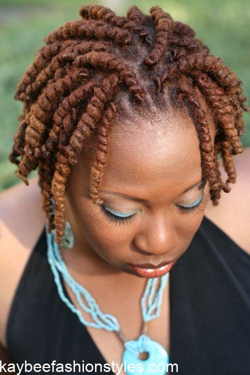 Female 2 strand Twist Styles For Natural hair