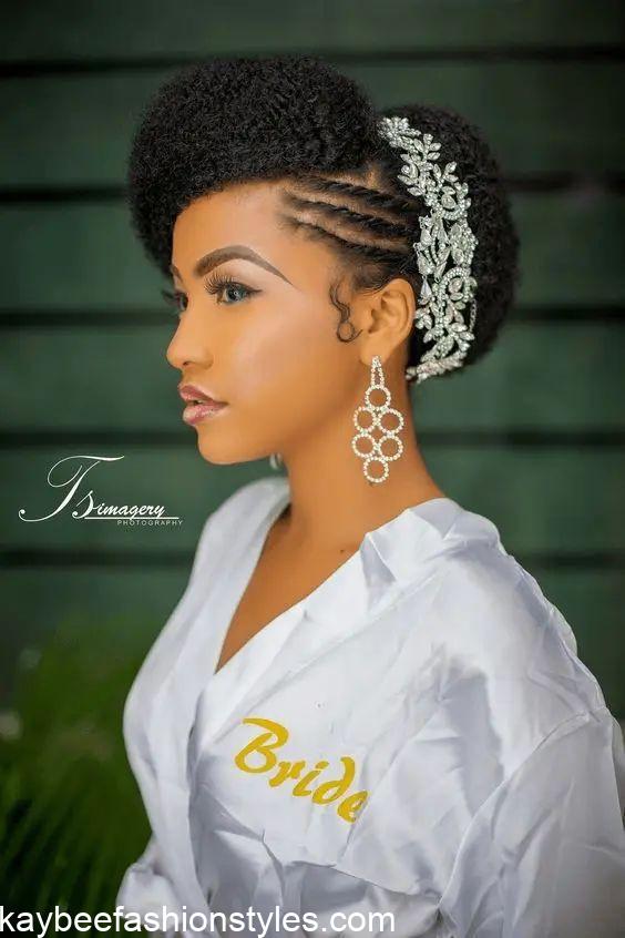 Latest Nigerian Bridal Hairstyles