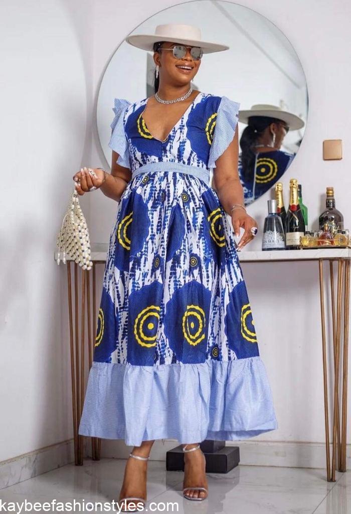 Best Maxi Gown Material Styles in Nigeria