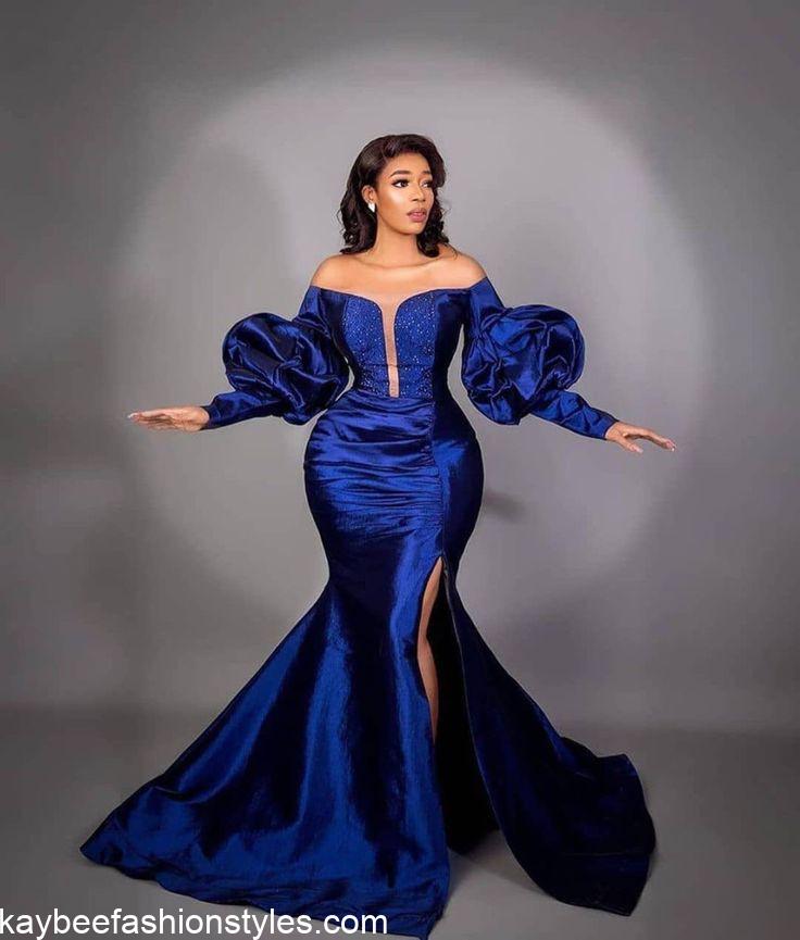 Latest Birthday Gown Styles for Ladies in Nigeria