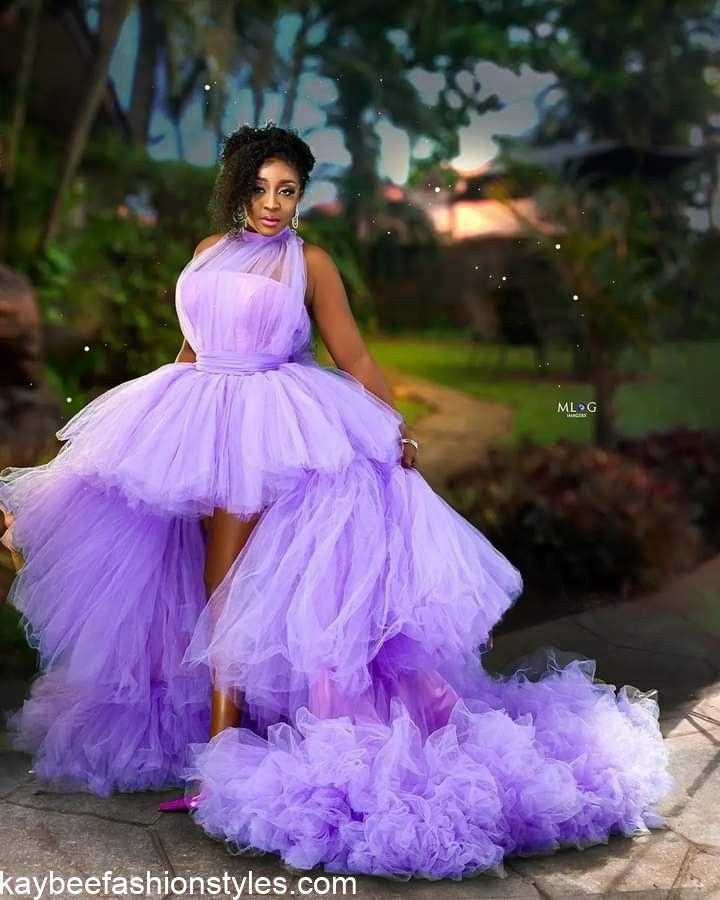 Latest Birthday Gown Styles for Ladies in Nigeria