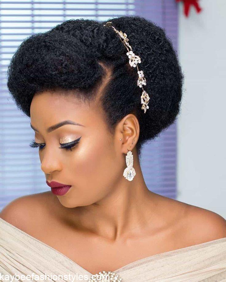 Latest Nigerian Bridal Hairstyles