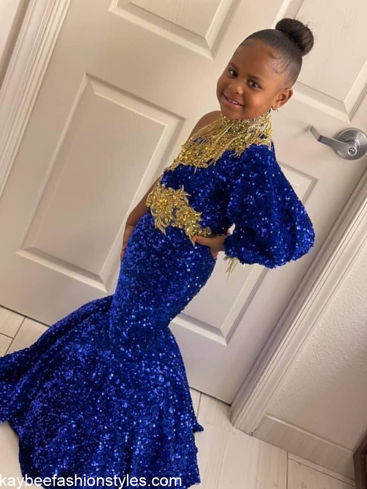 Latest Birthday Gown Styles for Baby Girls in Nigeria