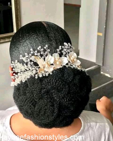 Latest Nigerian Bridal Hairstyles