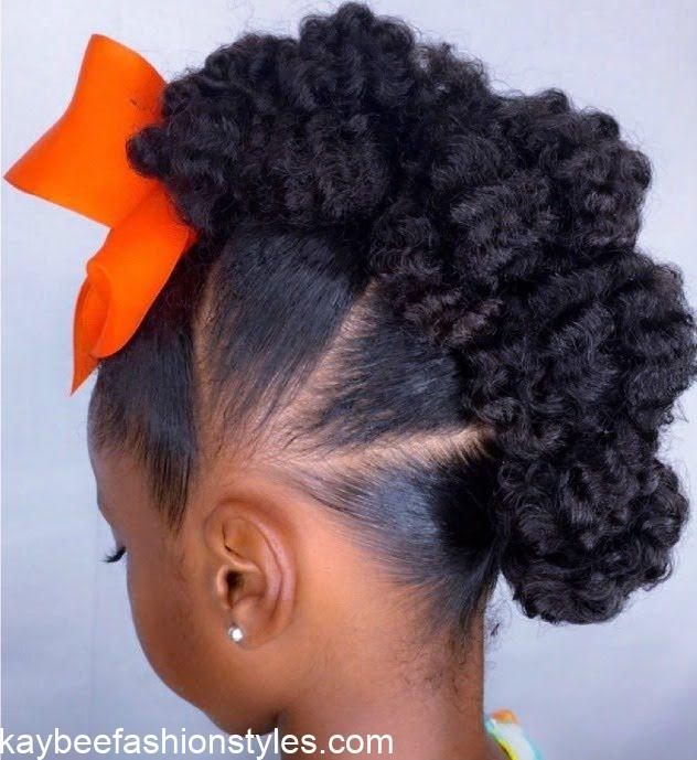 Latest Packing Gel Hairstyles for Kids