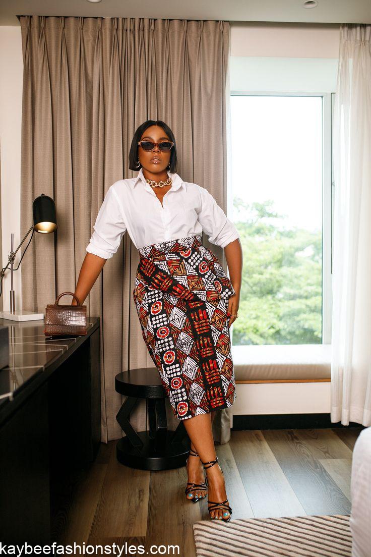 Women's Ankara Skirt and Top main image 1