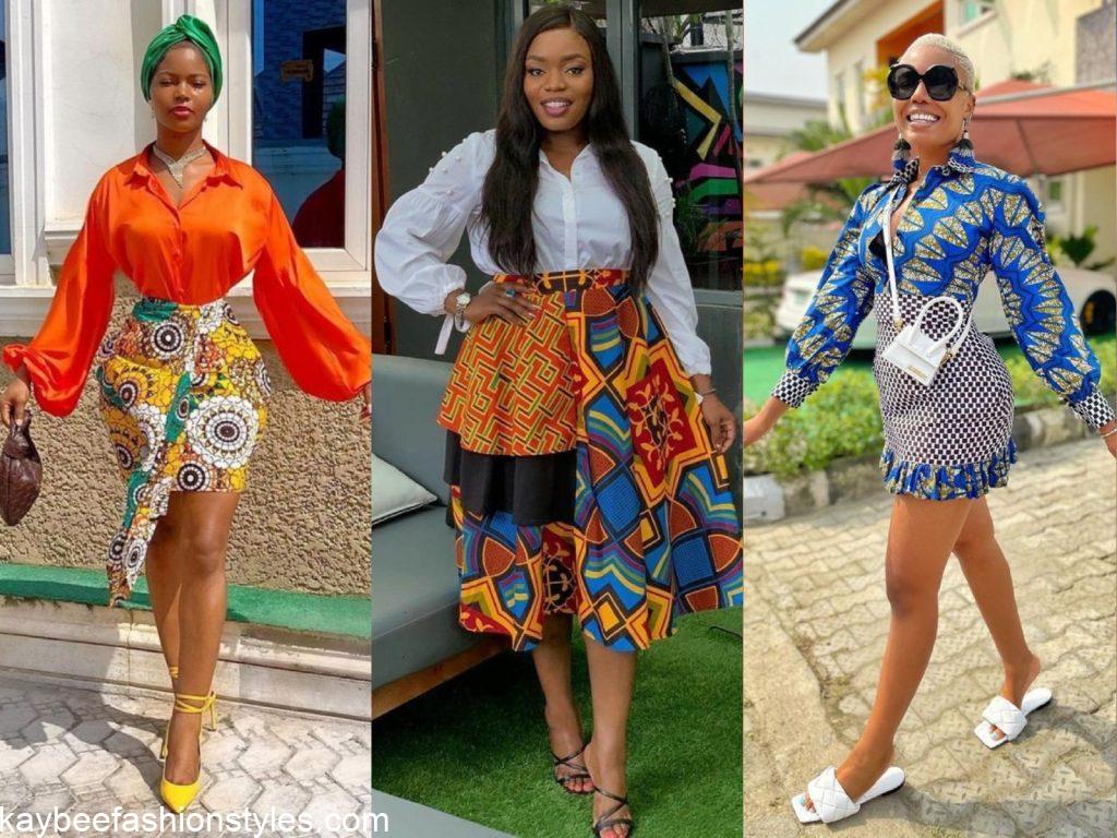 Best Ankara Skirt Styles for Ladies