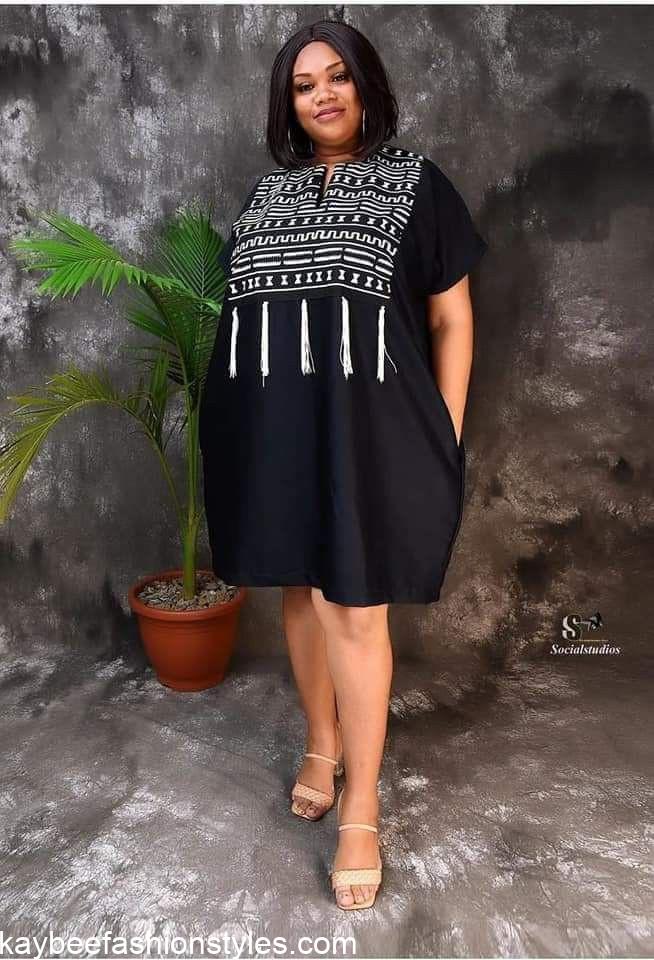 Latest Bubu Gown Styles with Materials