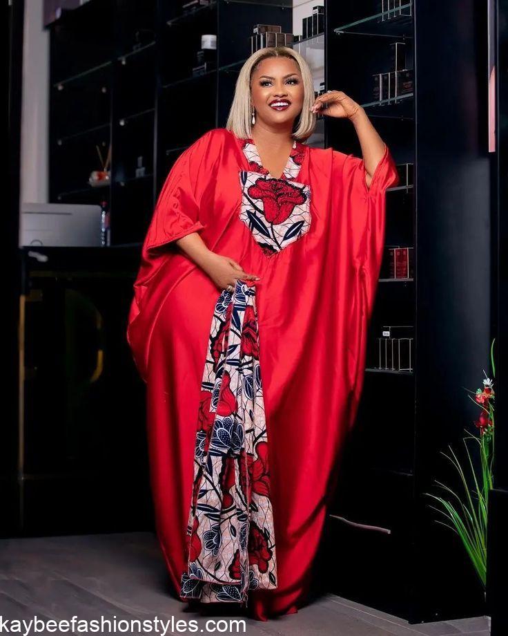 Latest Bubu Gown Styles with Materials