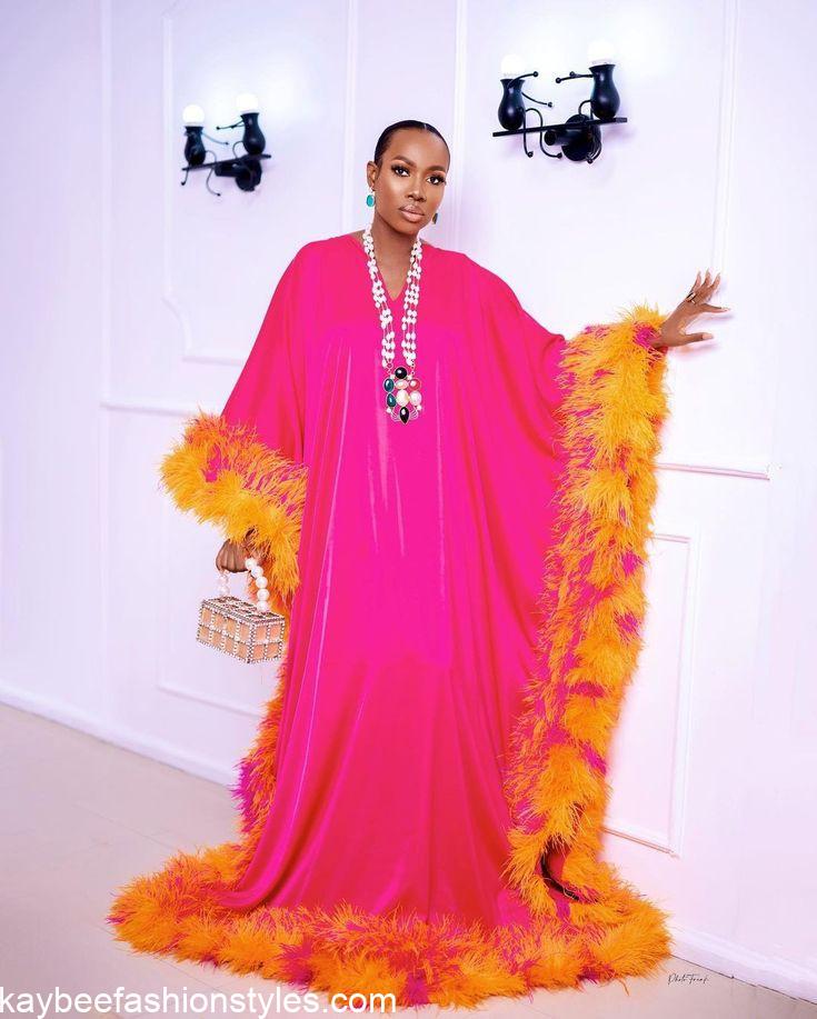 Latest Bubu Gown Styles with Materials