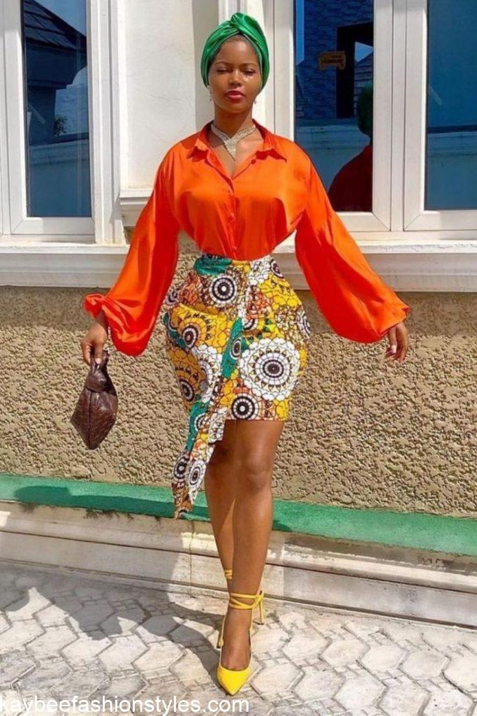 Best Ankara Skirt Styles for Ladies