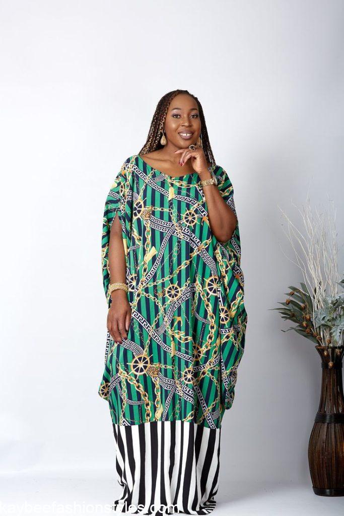 Latest Bubu Gown Styles with Materials