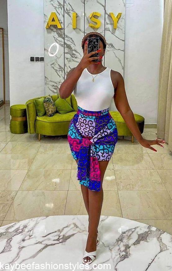 Best Ankara Skirt Styles for Ladies