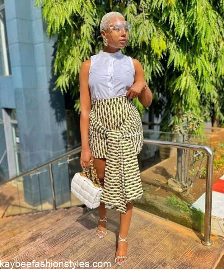 Best Ankara Skirt Styles for Ladies