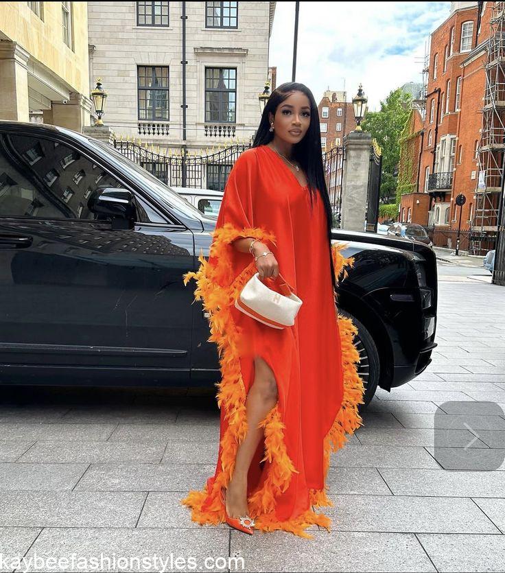 Latest Bubu Gown Styles with Materials