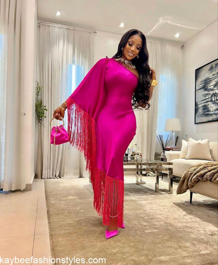 Latest Bubu Gown Styles with Materials