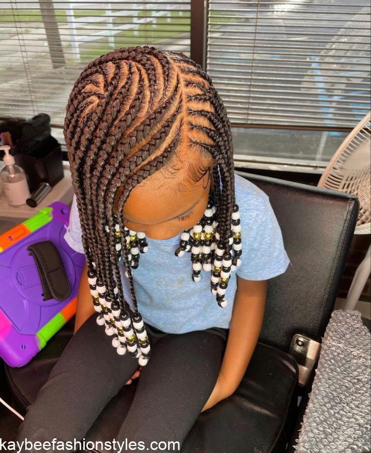 Best Ghana Weaving Hairstyles for Kids in 2023 and 2024 - Kaybee ...