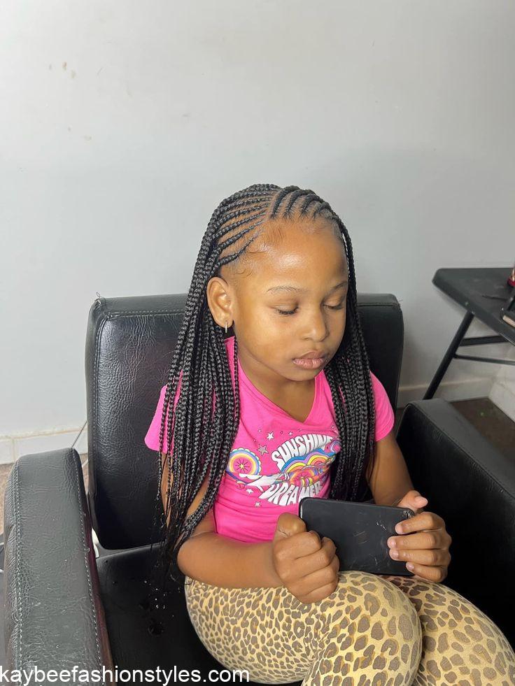  Ghana Weaving Hairstyles for Kids