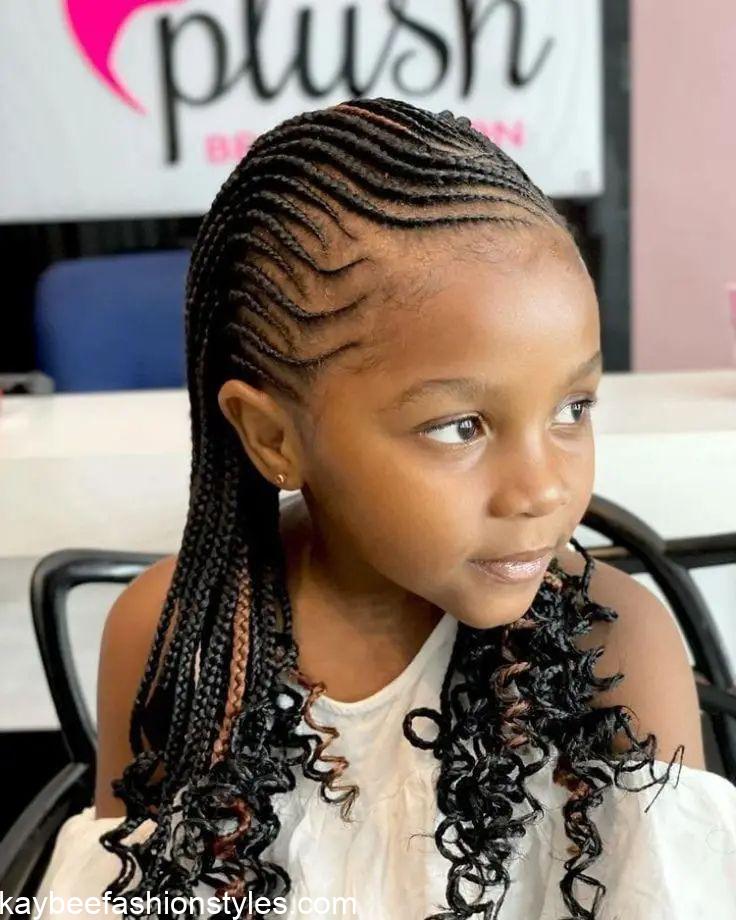  Ghana Weaving Hairstyles for Kids