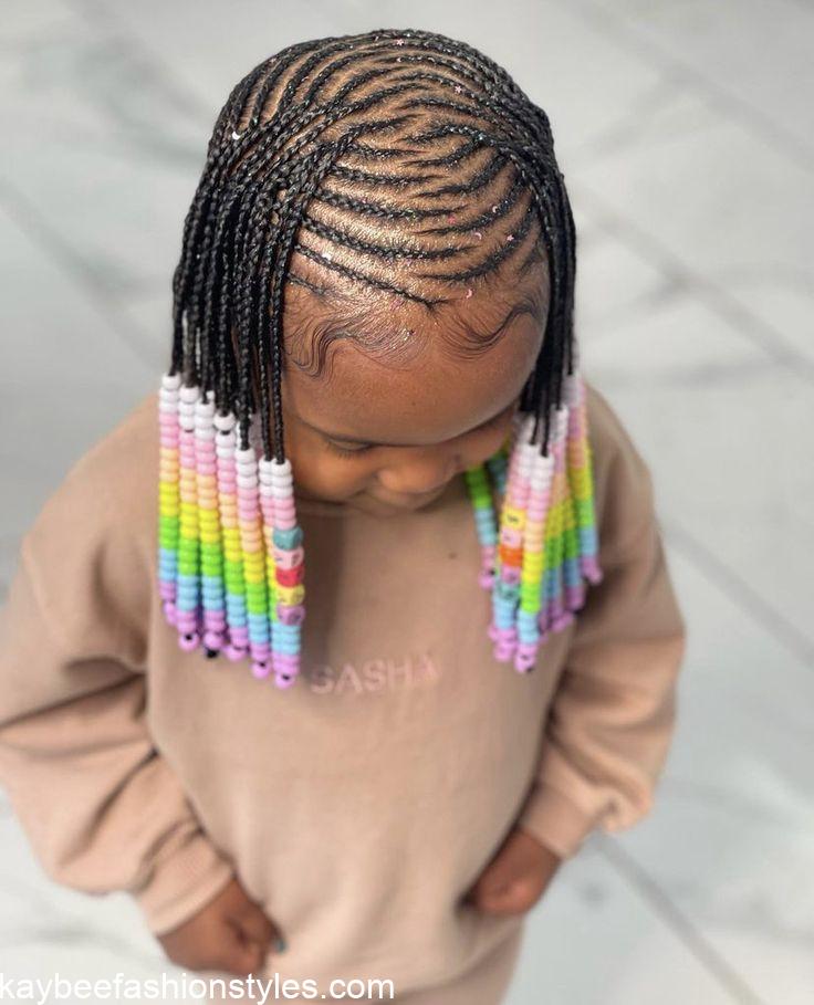  Ghana Weaving Hairstyles for Kids