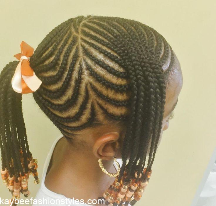  Ghana Weaving Hairstyles for Kids