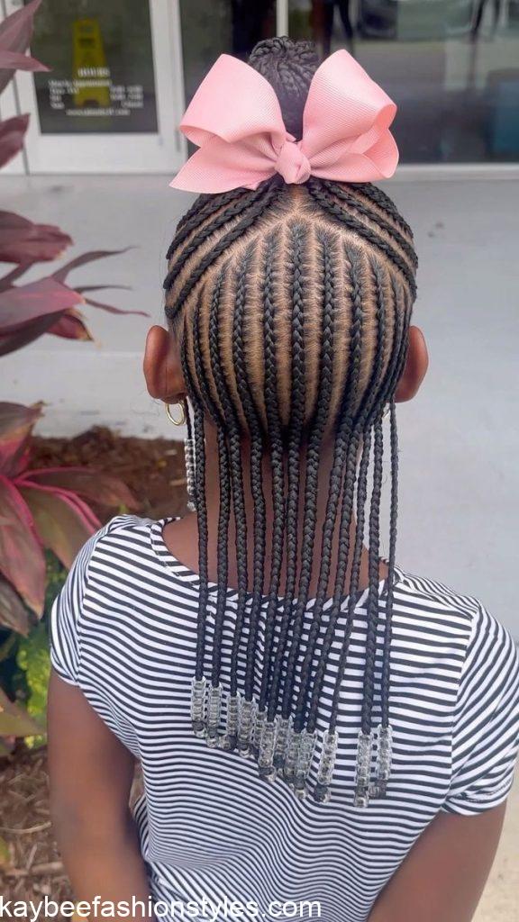  Ghana Weaving Hairstyles for Kids