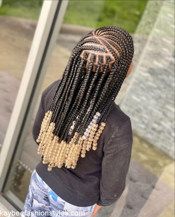  Ghana Weaving Hairstyles for Kids