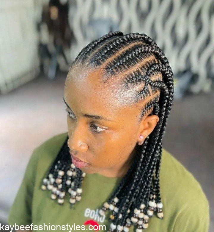 Best All Back Ghana Weaving Hairstyles for Ladies in 2023 and 2024 ...