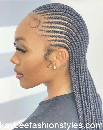 Best All Back Ghana Weaving Hairstyles for Ladies