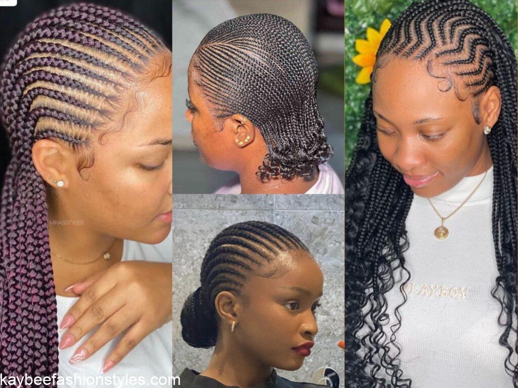 Best All Back Ghana Weaving Hairstyles for Ladies