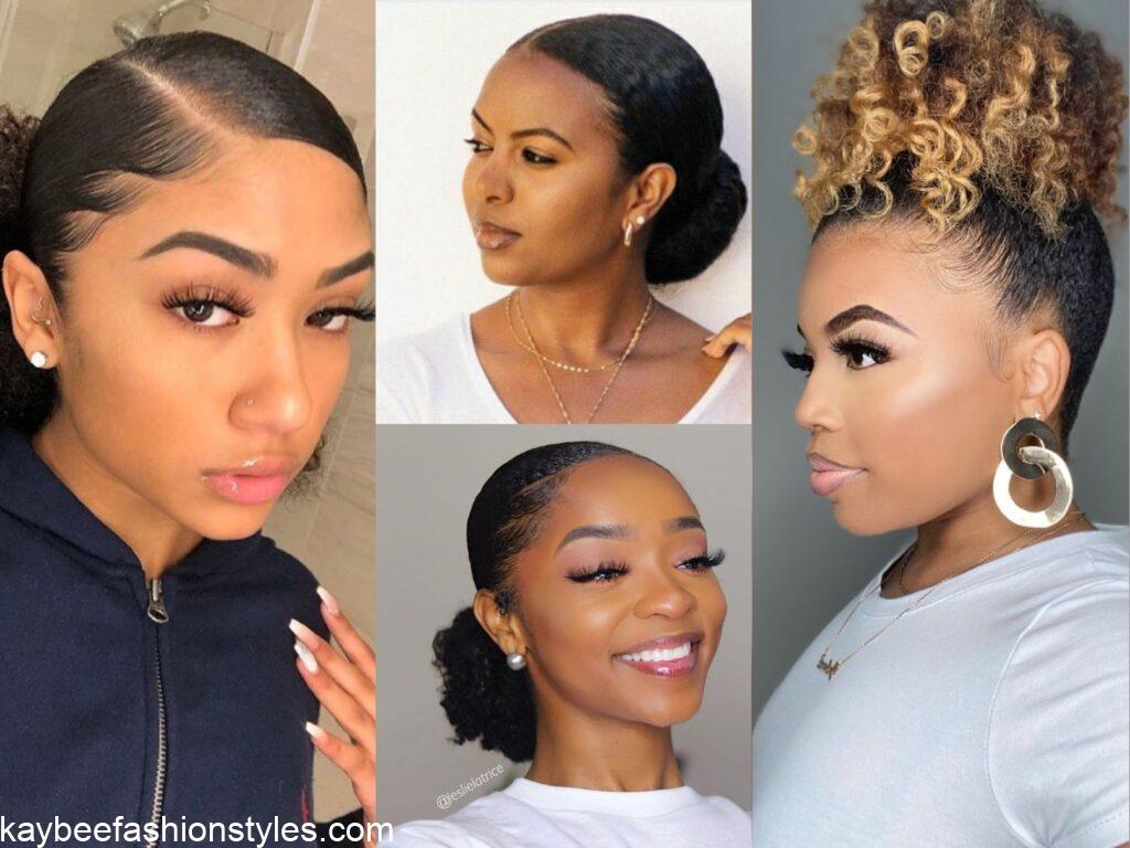 Latest Packing Gel Hairstyles for Natural Hair