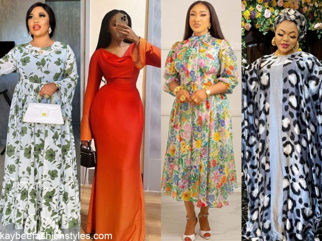 Latest Chiffon Gown Styles for Church