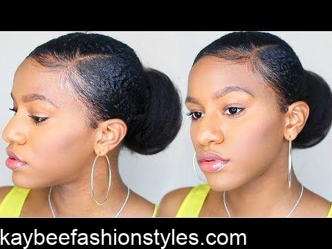Latest Packing Gel Hairstyles for Natural Hair