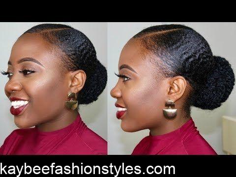 Latest Packing Gel Hairstyles for Natural Hair