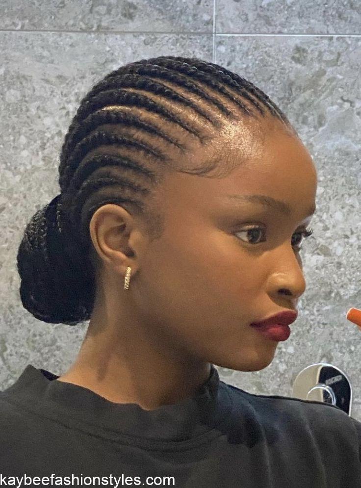 Best All Back Ghana Weaving Hairstyles for Ladies