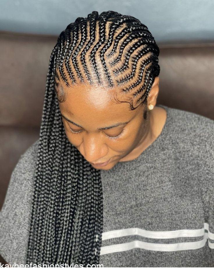 Best All Back Ghana Weaving Hairstyles for Ladies