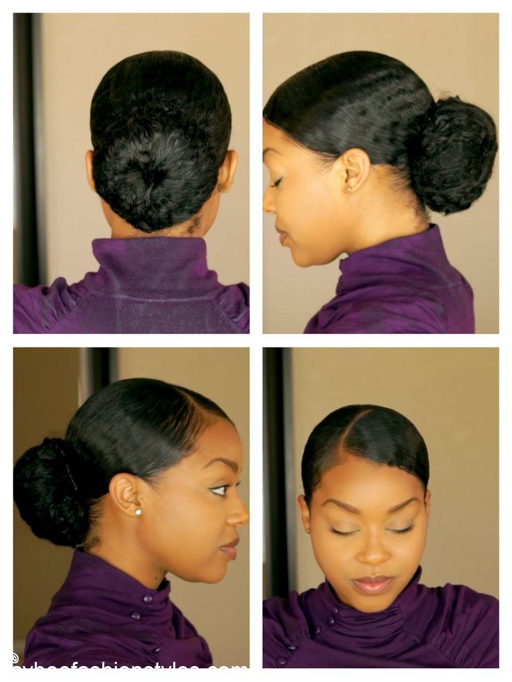 Latest Packing Gel Hairstyles for Natural Hair