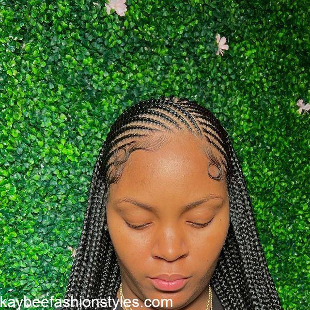 Best All Back Ghana Weaving Hairstyles for Ladies