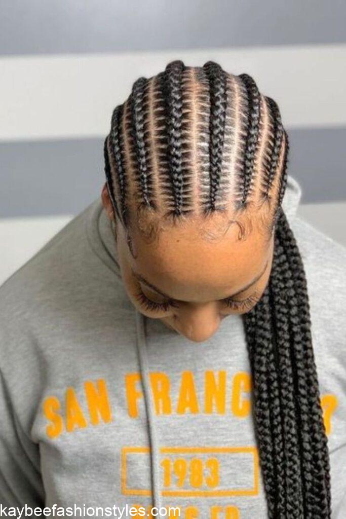 Best All Back Ghana Weaving Hairstyles for Ladies