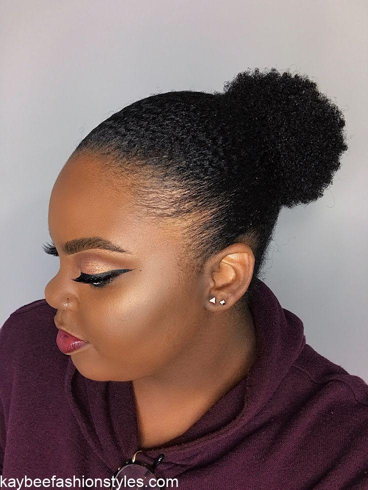 Latest Packing Gel Hairstyles for Natural Hair