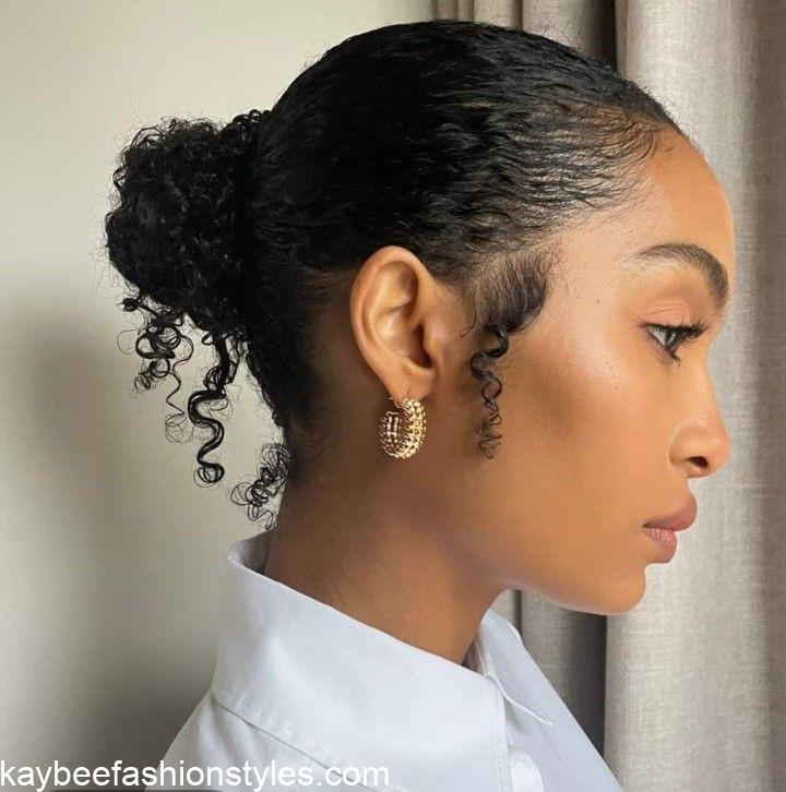 Latest Packing Gel Hairstyles for Natural Hair