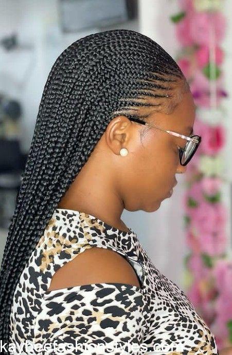 Best All Back Ghana Weaving Hairstyles for Ladies
