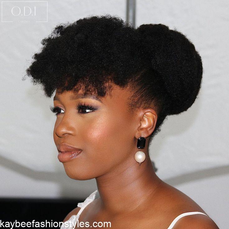 Latest Packing Gel Hairstyles for Natural Hair
