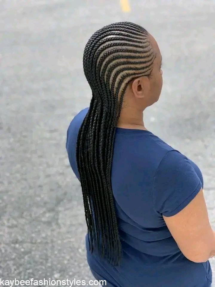 Best All Back Ghana Weaving Hairstyles for Ladies